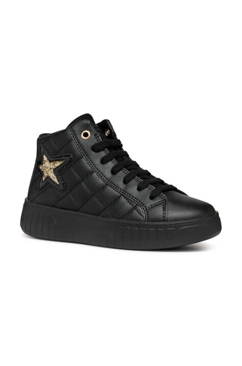 Geox sneakers pentru copii MIKIROSHI culoarea negru, J46DVA.000BC