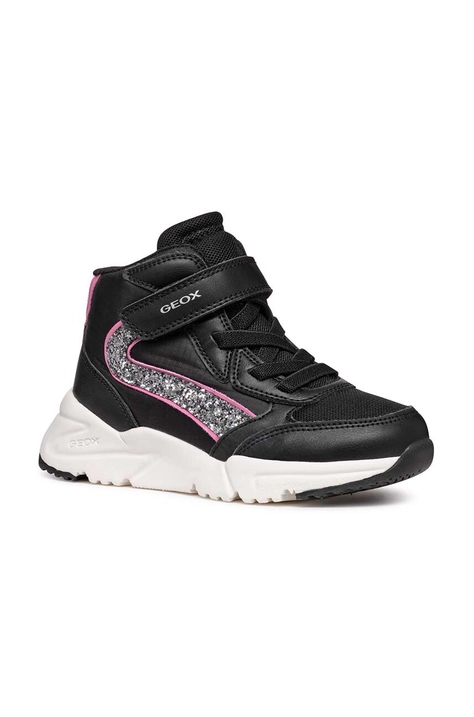 Geox sneakers pentru copii LOFTUS culoarea negru, J46M2D.054FU