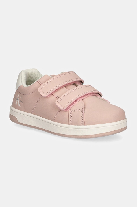 Calvin Klein Jeans scarpe da ginnastica per bambini colore rosa V1A9-80972