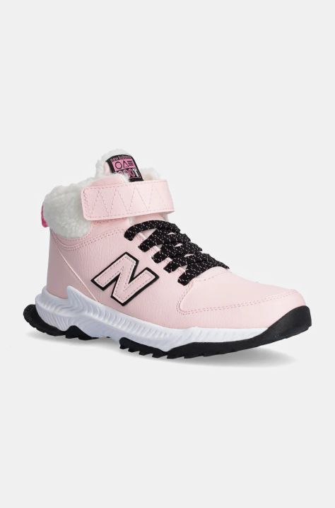 Dětské zimní boty New Balance 800 růžová barva, PT800TFP