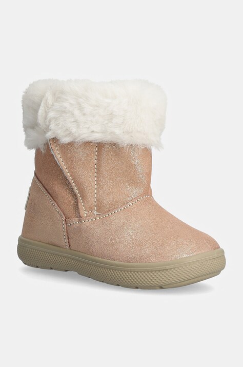 Детские замшевые сапоги Primigi цвет розовый PSN 68507