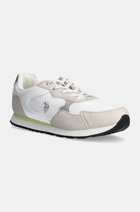 U.S. Polo Assn. sneakers NOBIK015K/DNH2 culoarea alb, NOBIK015A
