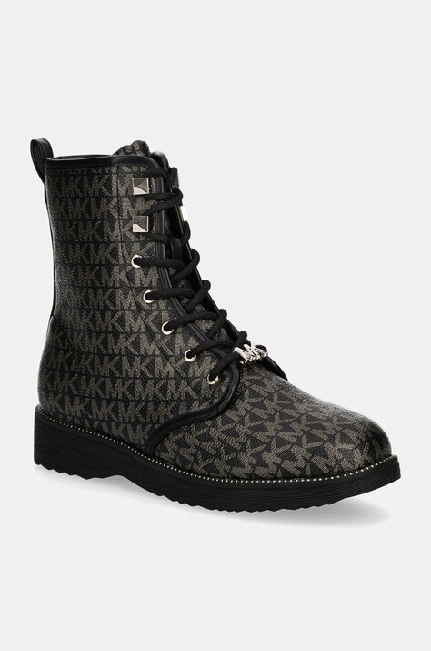 Детские ботинки Michael Kors HASKELL LOGO цвет чёрный MK101095