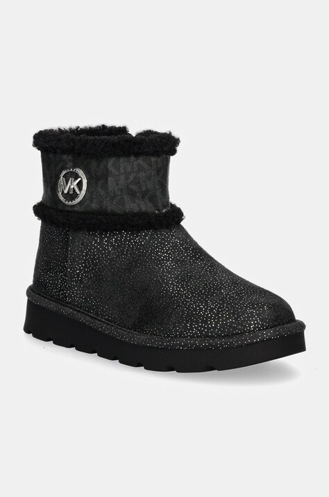 Michael Kors cizme de iarna copii LUXY LAURINDA 2 culoarea negru, MK101111