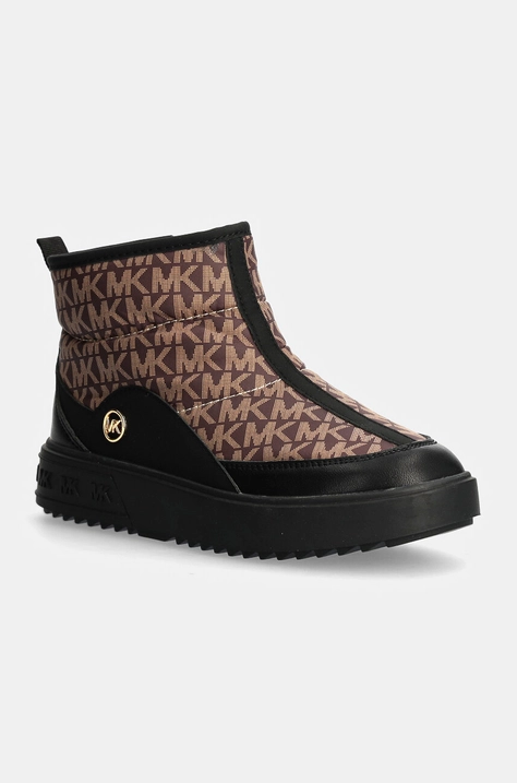 Michael Kors buty zimowe dziecięce EMMET COZY kolor brązowy MK101092