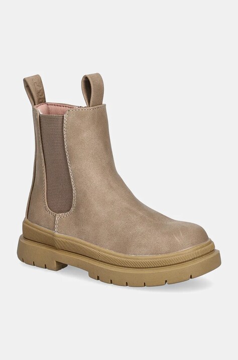 Garvalin botine copii culoarea bej, 241562