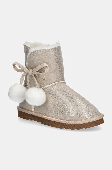 Детские зимние сапоги Garvalin цвет бежевый 241551