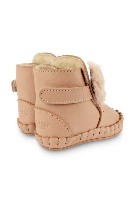 Шкіряні кросівки для немовлят Donsje Kapi Exclusive Booties Fluffy Bunny — фото 3