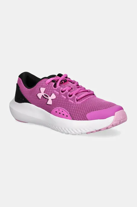 Detské tenisky Under Armour GGS Surge 4 ružová farba, 3027108