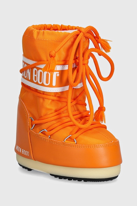 Παιδικές μπότες χιονιού Moon Boot ICON NYLON χρώμα: πορτοκαλί, 80D1400440