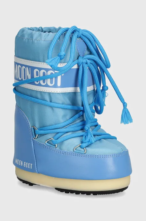 Moon Boot śniegowce dziecięce ICON NYLON kolor niebieski 80D1400440