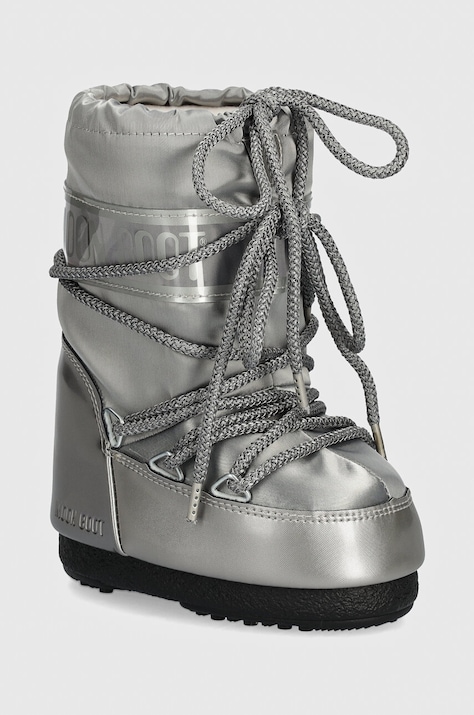 Moon Boot śniegowce dziecięce ICON GLANCE kolor srebrny 80D1401680