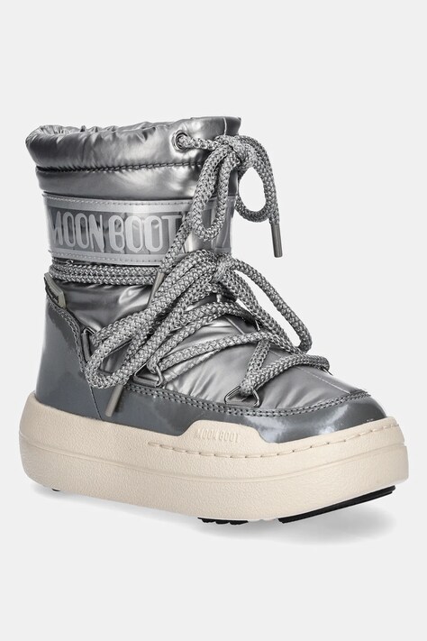 Dječje cipele za snijeg Moon Boot JR PARK BOOT boja: srebrna, 80D3440020