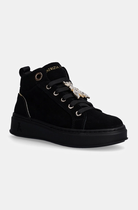 Patrizia Pepe sneakers pentru copii culoarea negru, PPJ856