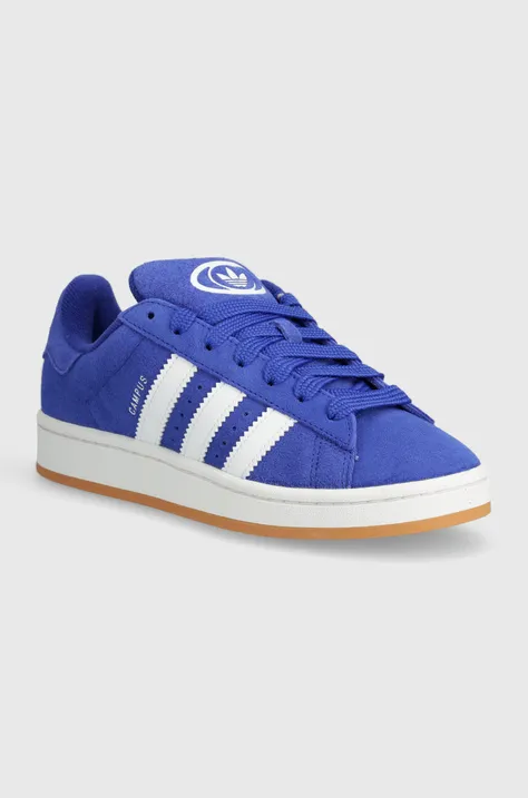 adidas Originals sneakers in camoscio Campus 00s colore blu JH6333