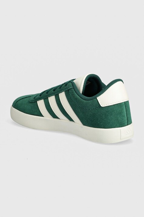 Дитячі замшеві кросівки adidas VL COURT 3.0 — AW24-OBK01B, зелений — фото 3