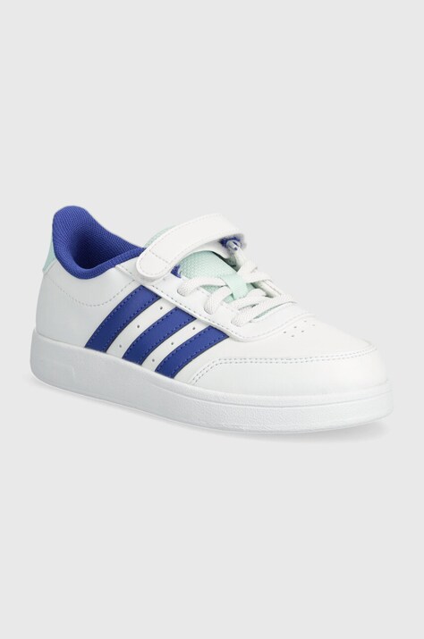 Детские кроссовки adidas BREAKNET 2.0 EL C цвет белый IE3789