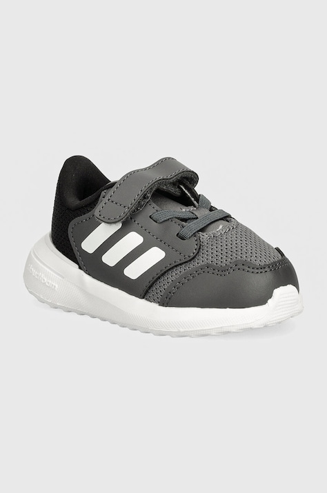 adidas scarpe da ginnastica per bambini Tensaur Run 3.0 EL colore grigio IE6013