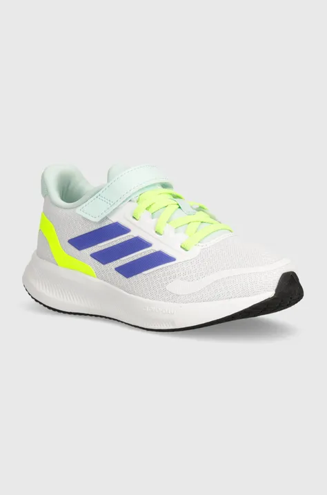adidas sneakersy dziecięce RUNFALCON 5 EL C kolor szary IE8578