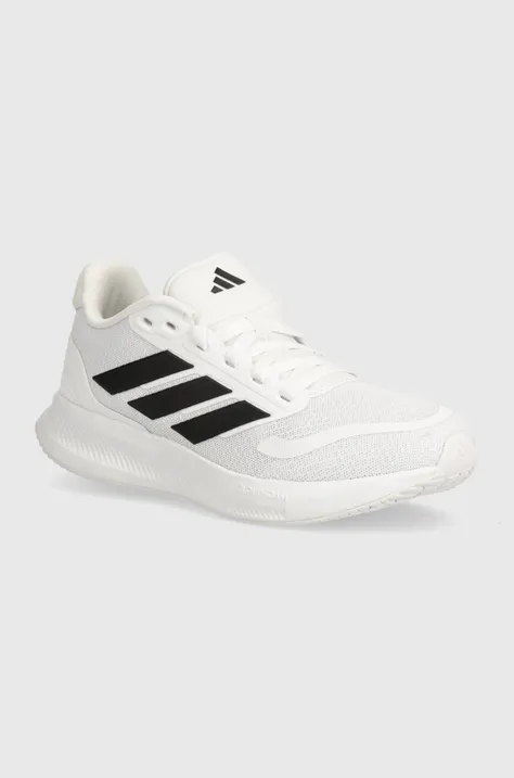 Παιδικά αθλητικά παπούτσια adidas RUNFALCON 5 χρώμα: άσπρο, IE8593
