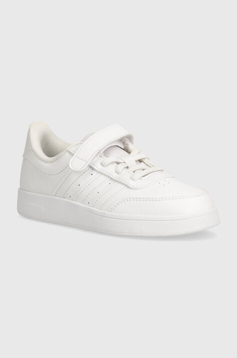 Дитячі кросівки adidas BREAKNET 2.0 EL C колір білий IE8700