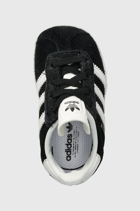 Дитячі кросівки adidas Originals GAZELLE CF EL — AW24-OBK04L, чорний — фото 4