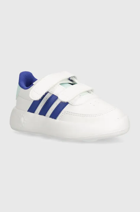 adidas sneakers pentru copii BREAKNET 2.0 CF culoarea alb, IH2385