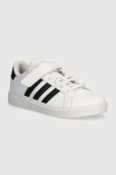 adidas sneakers pentru copii GRAND COURT 2.0 EL C culoarea alb, IH5529