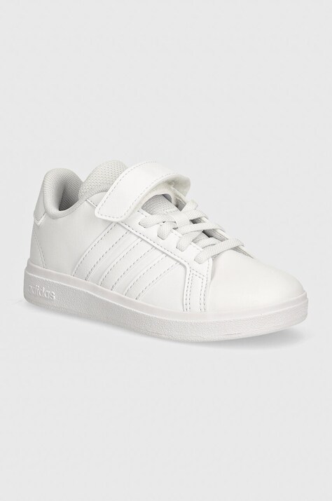 Dětské sneakers boty adidas GRAND COURT 2.0 EL C bílá barva, IH5531