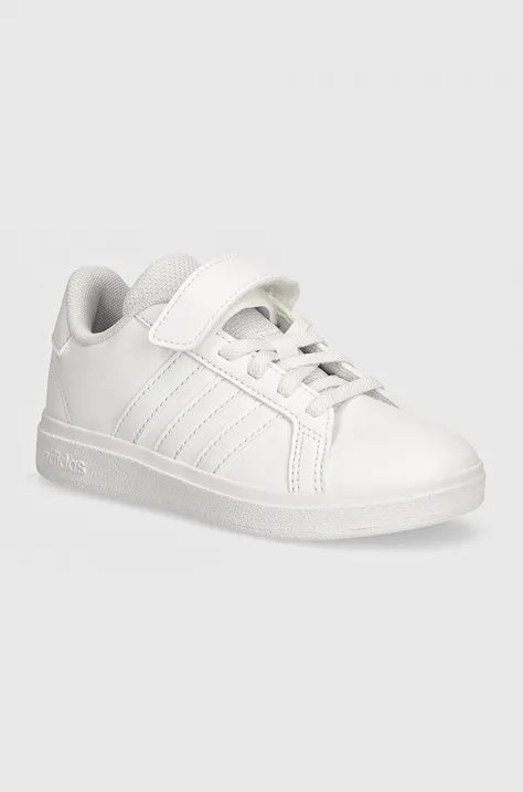 adidas sneakers pentru copii GRAND COURT 2.0 EL C culoarea alb, IH5531