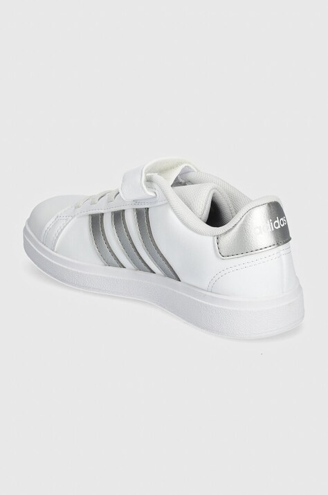 Дитячі кросівки adidas GRAND COURT 2.0 EL C — AW24-OBK05M, білий — фото 3