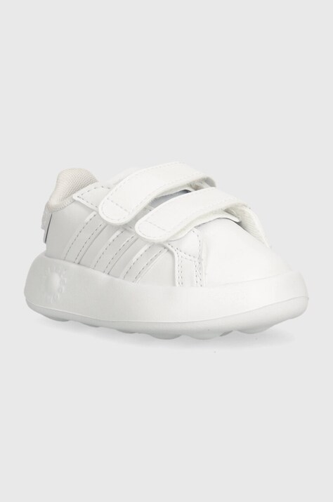 Дитячі кросівки adidas STAR WARS Grand Court CF колір білий IH7578