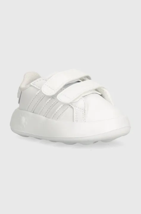 Παιδικά αθλητικά παπούτσια adidas STAR WARS Grand Court CF χρώμα: άσπρο, IH7578