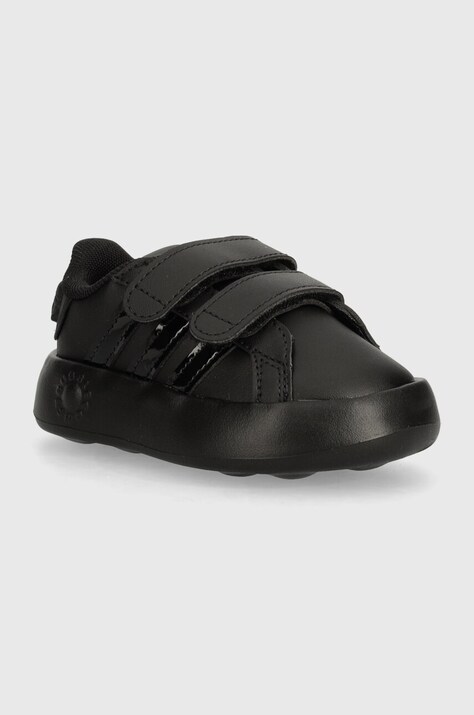 Дитячі кросівки adidas STAR WARS Grand Court CF колір чорний IH7579