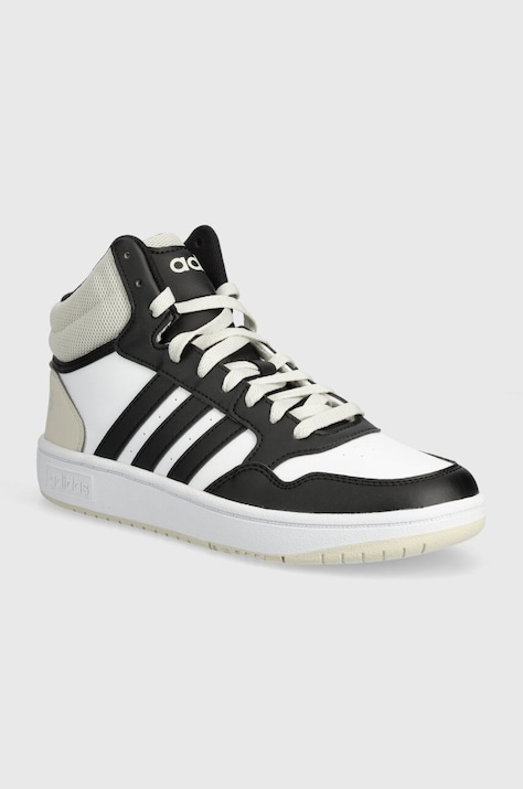 Дитячі кросівки adidas Originals HOOPS 3.0 MID колір чорний IH7893