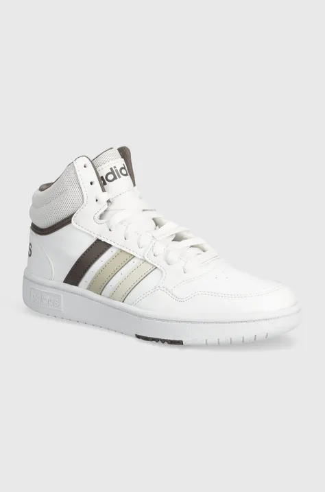 Παιδικά αθλητικά παπούτσια adidas Originals HOOPS 3.0 MID χρώμα: άσπρο, IH7894