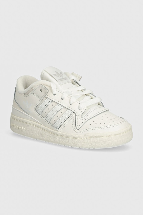 Дитячі кросівки adidas Originals FORUM LOW CL C колір бежевий IH7921