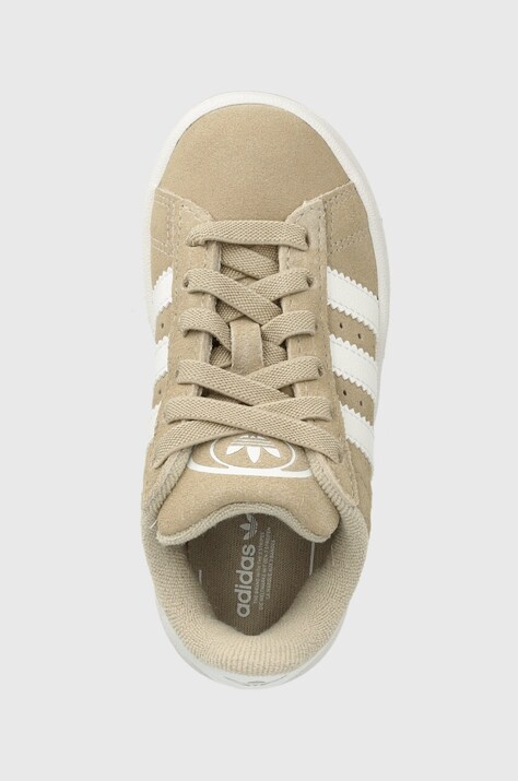 Дитячі кросівки adidas Originals CAMPUS 00s EL C — AW24-OBK06N, бежевий — фото 4