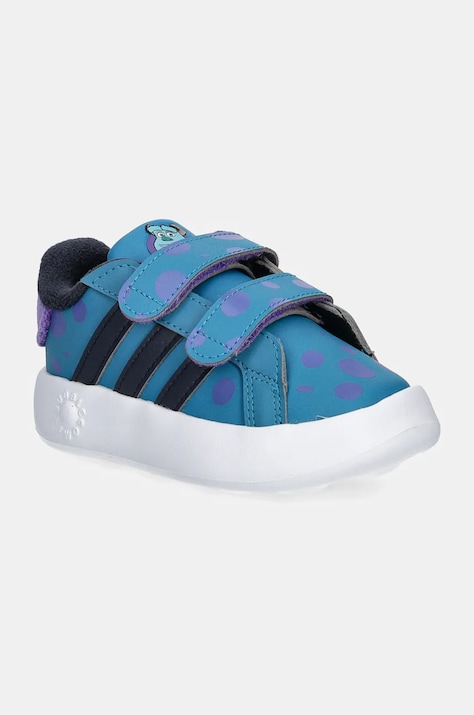 Παιδικά αθλητικά παπούτσια adidas GRAND COURT Sulley CF χρώμα: τιρκουάζ, IF4057