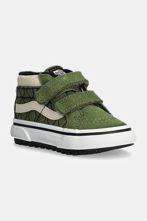 Vans MTE SK8-Mid Reissue χρώμα: πράσινο, VN000D11V0N1