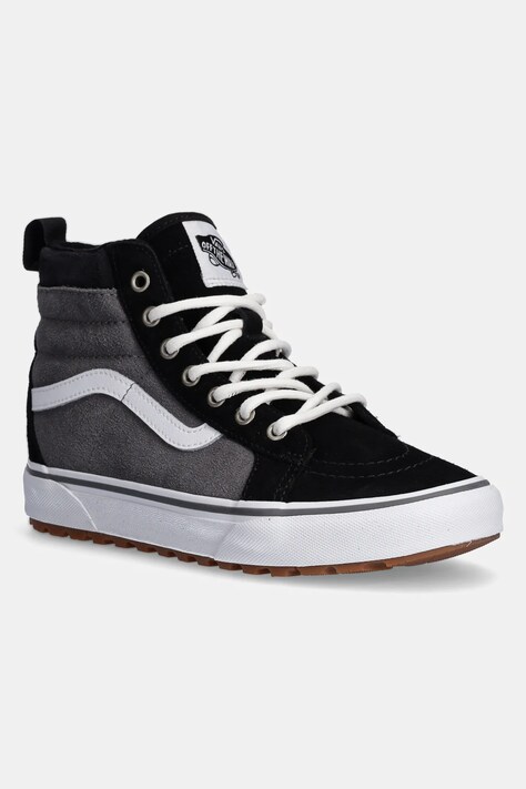 Παιδικά δερμάτινα πάνινα παπούτσια Vans MTE SK8-Hi χρώμα: γκρι, VN000D2UN421