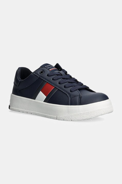 Tommy Hilfiger sneakers pentru copii culoarea albastru marin, T3X9-33637