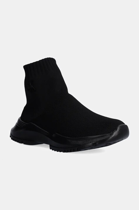 Calvin Klein Jeans sneakers pentru copii culoarea negru, V3A9-81000