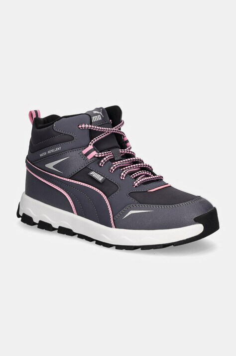 Puma pantofi copii Evolve Trail Club culoarea gri, 397644