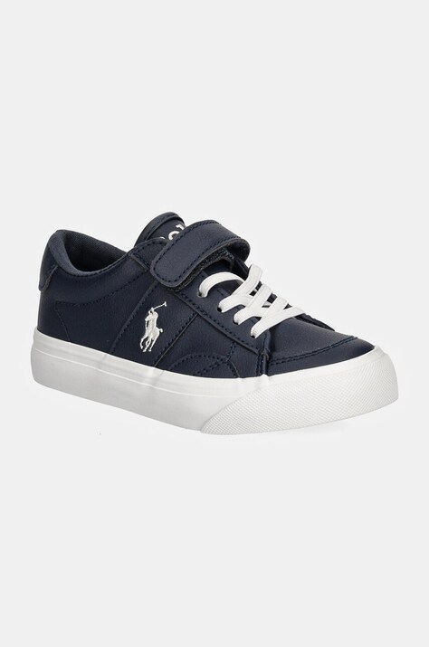Polo Ralph Lauren sneakers pentru copii RYLEY PS culoarea albastru marin, RL00566410