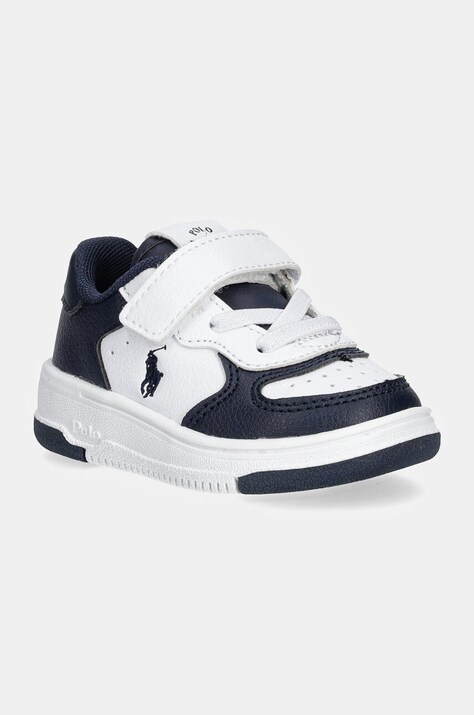 Дитячі кросівки Polo Ralph Lauren MASTERS COURT PS колір білий RL01164100