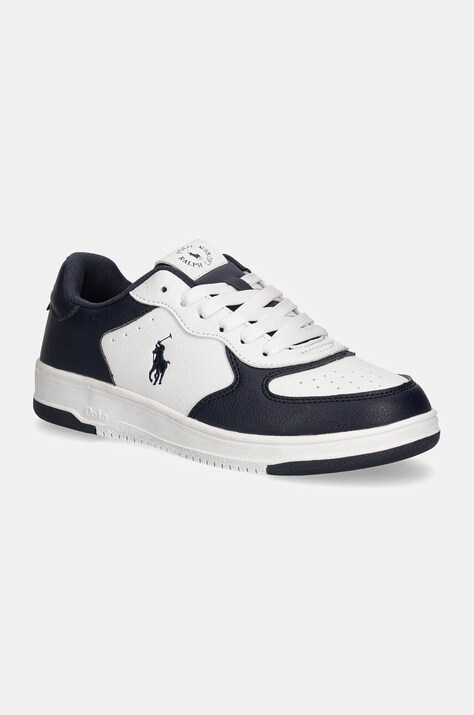 Дитячі кросівки Polo Ralph Lauren MASTERS COURT колір білий RL01247100