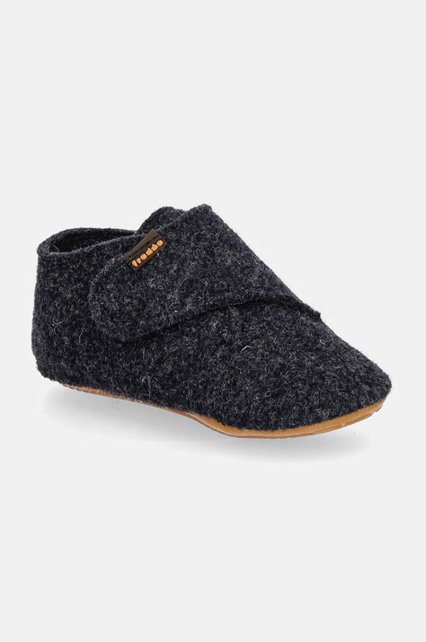 Дитячі капці Froddo PREWALKERS WOOLY колір синій G1170002