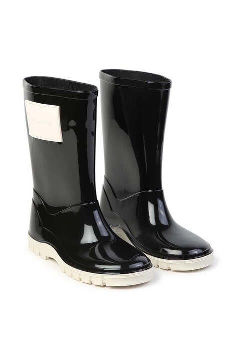 Marc Jacobs cizme copii culoarea negru, W60332