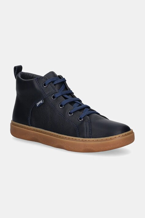 Camper scarpe basse in pelle bambini Kiddo colore blu navy K900189.016